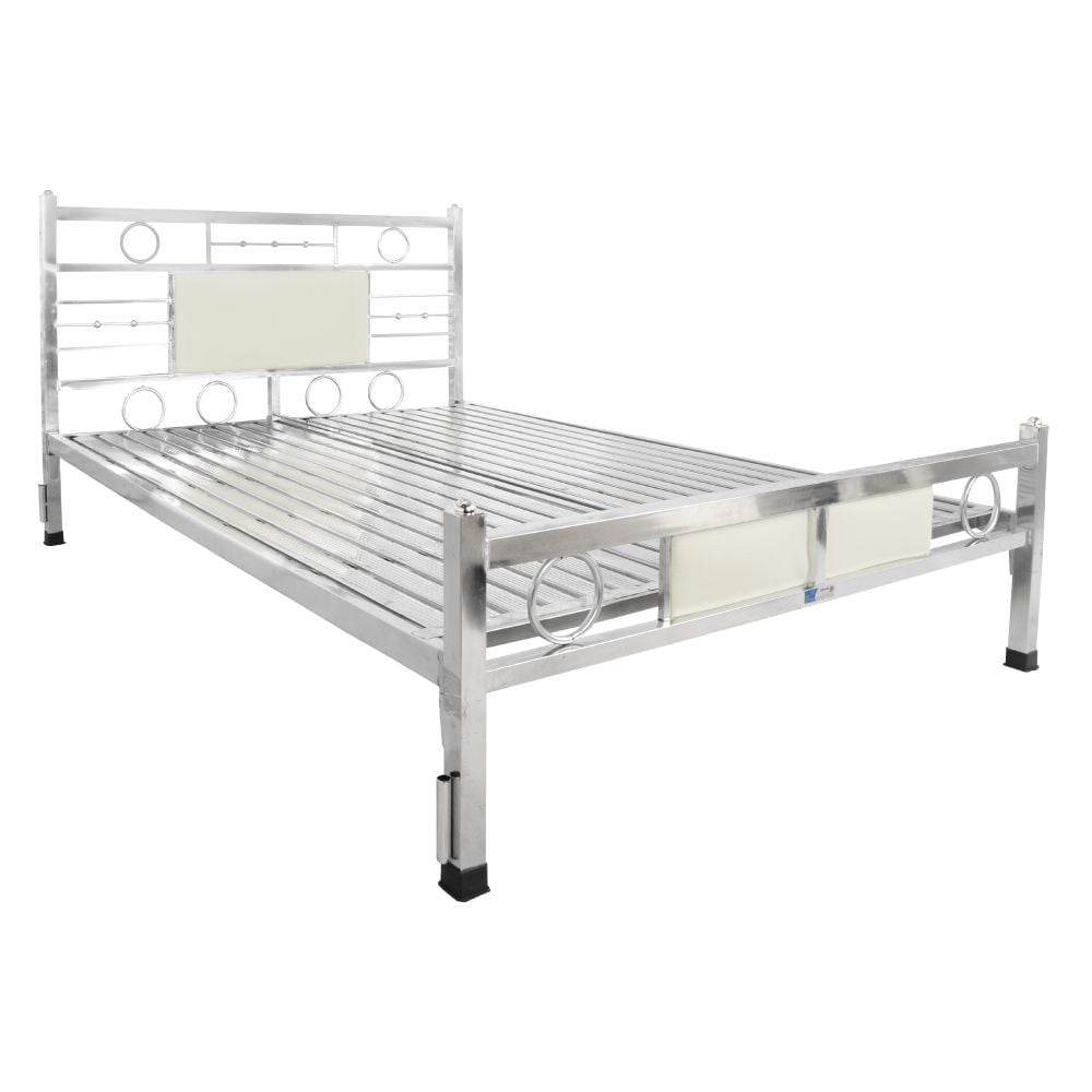  Giường inox FELIX vuông 40 