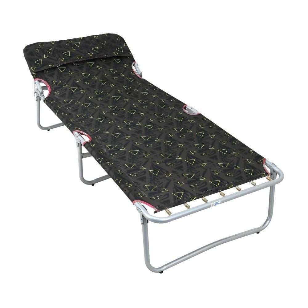  Giường vải DELI sơn bạc nhôm 