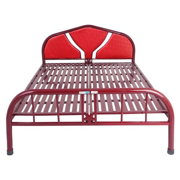 Giường sắt WIN đầu vuông - Nội Ngoại Thất Inox Nhựa - Qui Phúc - quiphuc.com