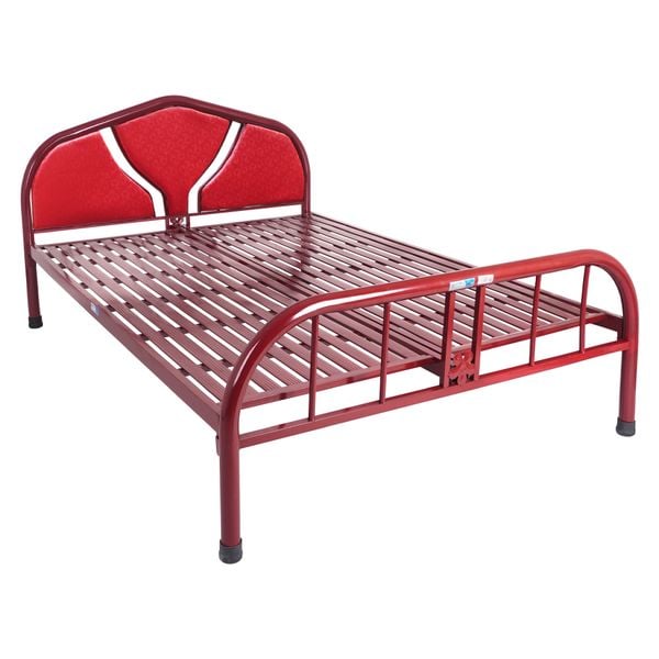 Giường sắt WIN đầu vuông - Nội Ngoại Thất Inox Nhựa - Qui Phúc - quiphuc.com