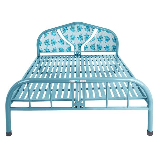 Giường sắt WIN đầu vuông - Nội Ngoại Thất Inox Nhựa - Qui Phúc - quiphuc.com