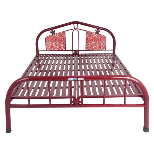 Giường sắt WIN đầu vuông - Nội Ngoại Thất Inox Nhựa - Qui Phúc - quiphuc.com