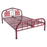  Giường sắt WIN đầu vuông 