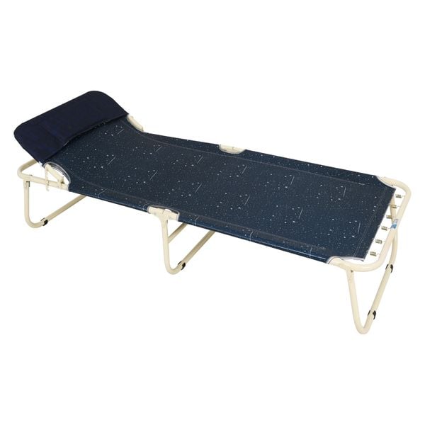 Giường vải sơn tĩnh điện màu kem phi 25 - Nội Ngoại Thất Inox Nhựa - Qui Phúc - quiphuc.com