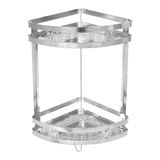  Kệ góc tường inox WIN Super 2 tầng 