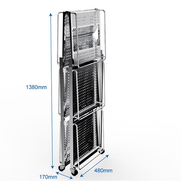 Kệ inox Deli Compact Qui Phúc