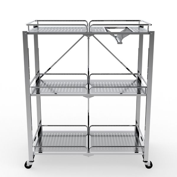 Kệ xếp inox đa năng cao cấp DELI Compact - Nội Ngoại Thất Inox Nhựa - Qui Phúc - quiphuc.com
