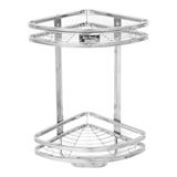  Kệ góc tường inox 304 Dona 2 tầng 