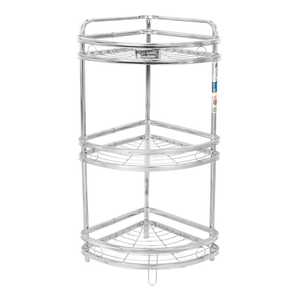  Kệ góc tường inox WIN chân đứng 