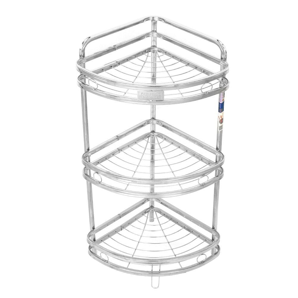  Kệ góc tường inox WIN chân đứng 