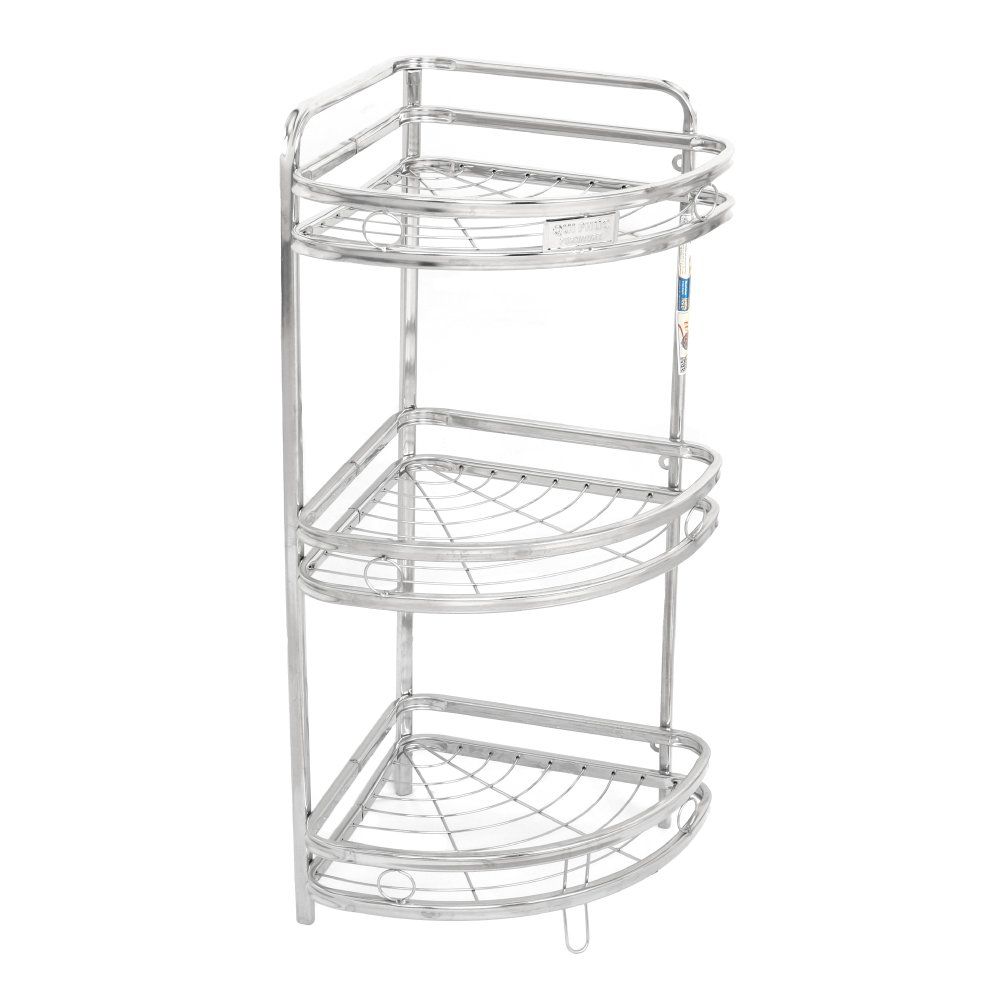  Kệ góc tường inox WIN chân đứng 