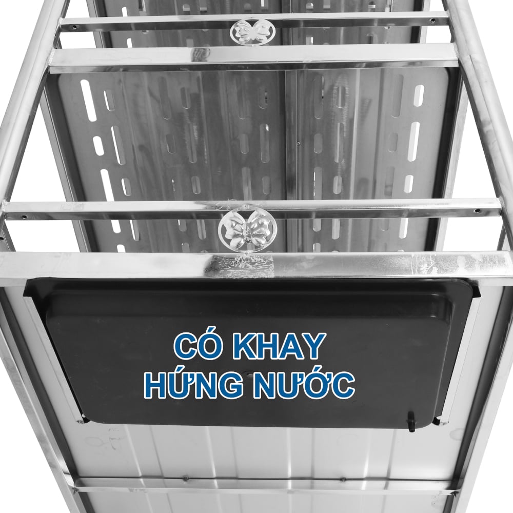Kệ thẻ inox DELI Super - Mang tiện ích cho không gian nhà bếp