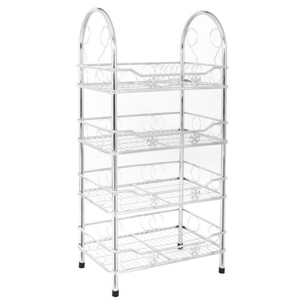 Kệ ống inox DONA tầng cung - Nội Ngoại Thất Inox Nhựa - Qui Phúc - quiphuc.com