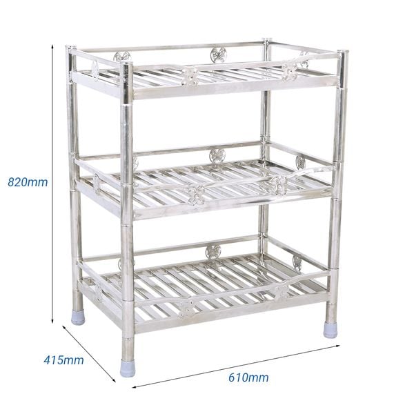 Kệ thẻ inox WIN lắp ráp - Nội Ngoại Thất Inox Nhựa - Qui Phúc - quiphuc.com