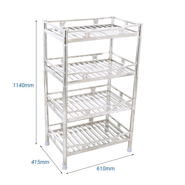 Kệ thẻ inox WIN lắp ráp - Nội Ngoại Thất Inox Nhựa - Qui Phúc - quiphuc.com