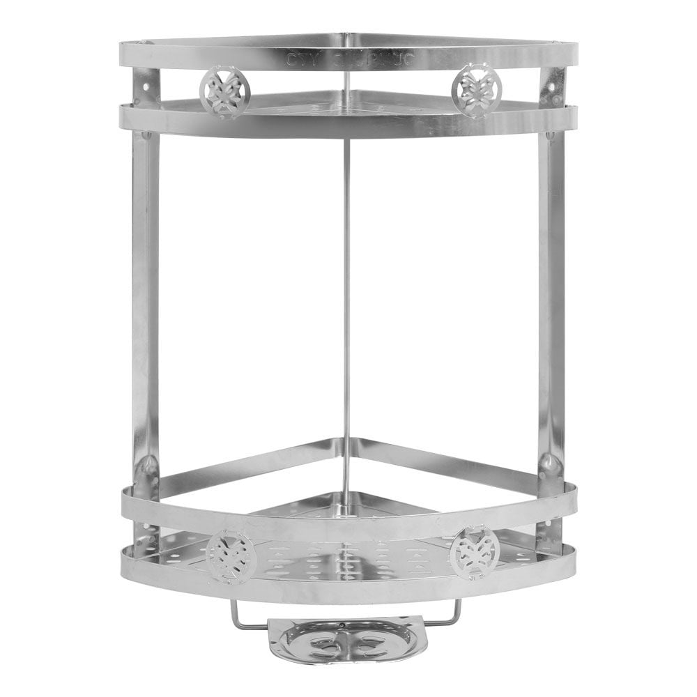  Kệ góc tường inox WIN Super 2 tầng 