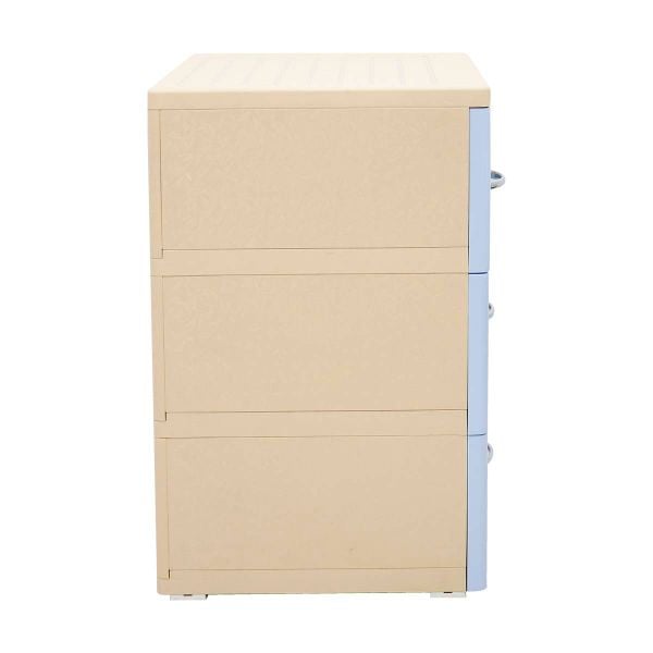 Tủ nhựa KID 3 tầng - Nội Ngoại Thất Inox Nhựa - Qui Phúc - quiphuc.com