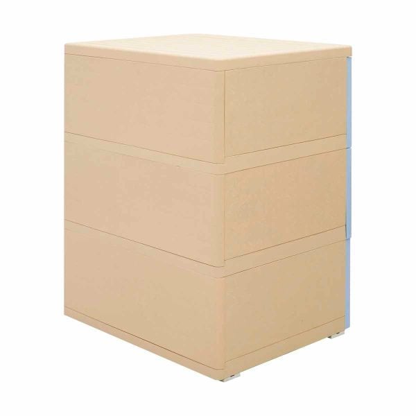 Tủ nhựa KID 3 tầng - Nội Ngoại Thất Inox Nhựa - Qui Phúc - quiphuc.com
