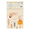 Tủ nhựa KID 4 tầng - Nội Ngoại Thất Inox Nhựa - Qui Phúc - quiphuc.com