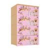 Tủ nhựa KID 4 tầng - Nội Ngoại Thất Inox Nhựa - Qui Phúc - quiphuc.com