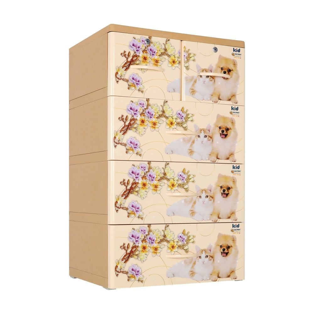  Tủ nhựa KID 4 tầng 