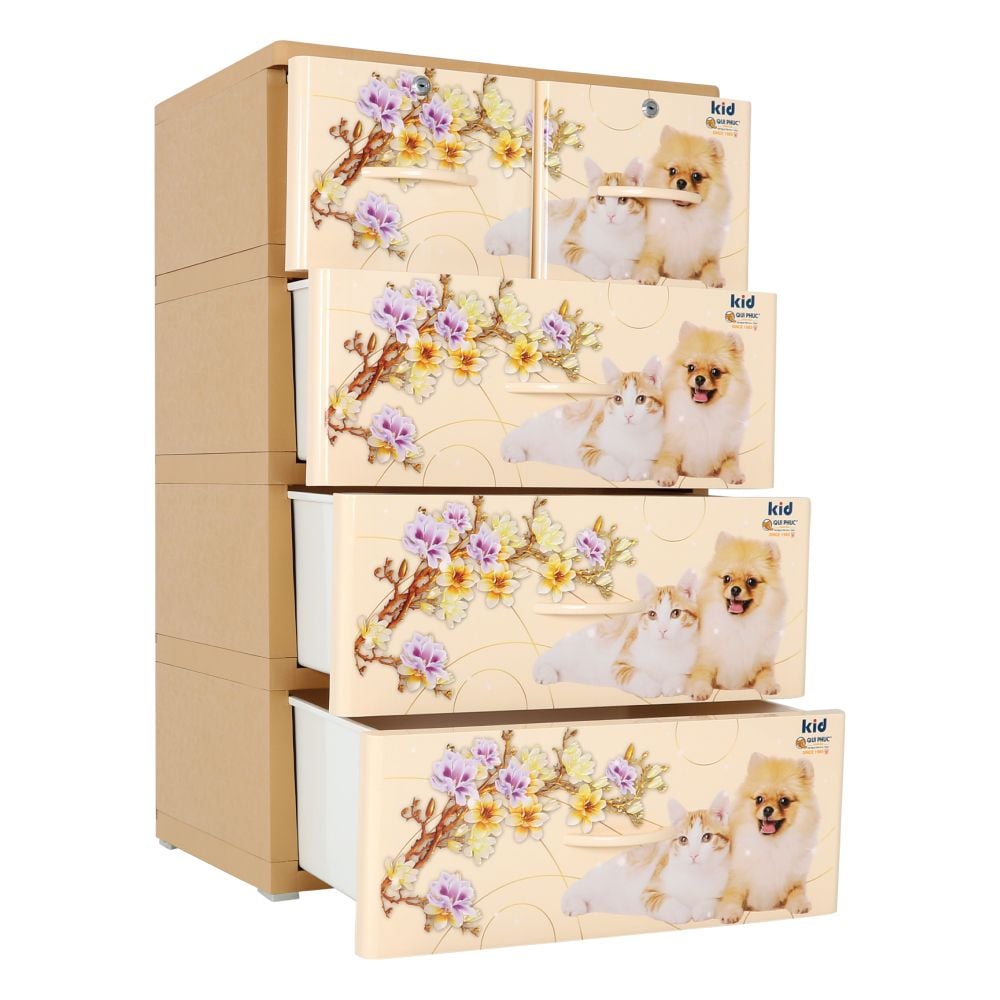  Tủ nhựa KID 4 tầng 