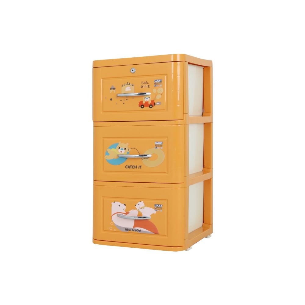  Tủ nhựa LUCKY 3 tầng 