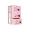 Tủ nhựa LUCKY 3 tầng - Nội Ngoại Thất Inox Nhựa - Qui Phúc - quiphuc.com