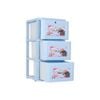 Tủ nhựa LUCKY 3 tầng - Nội Ngoại Thất Inox Nhựa - Qui Phúc - quiphuc.com
