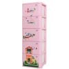 Tủ nhựa LUCKY 5 tầng - Nội Ngoại Thất Inox Nhựa - Qui Phúc - quiphuc.com