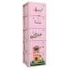 Tủ nhựa LUCKY 5 tầng - Nội Ngoại Thất Inox Nhựa - Qui Phúc - quiphuc.com
