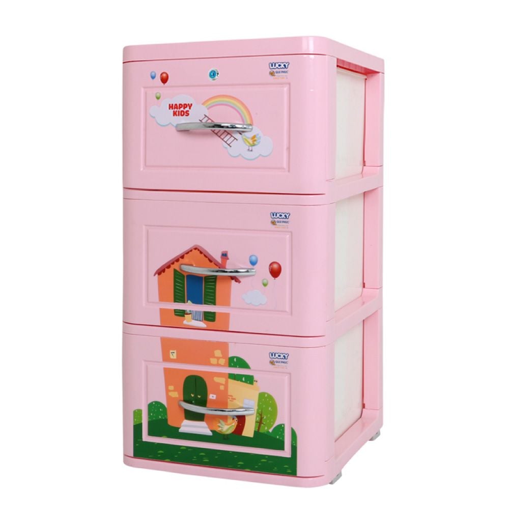  Tủ nhựa LUCKY 3 tầng 