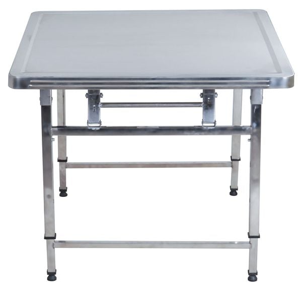 Bàn Inox Ceto chân xếp tăng đưa - Nội Ngoại Thất Inox Nhựa - Qui Phúc - quiphuc.com