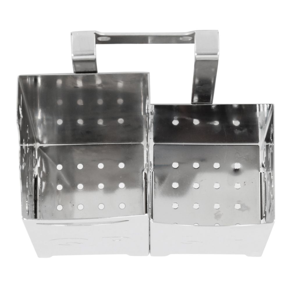  Ống đũa DELI vuông 2 ngăn inox 304 