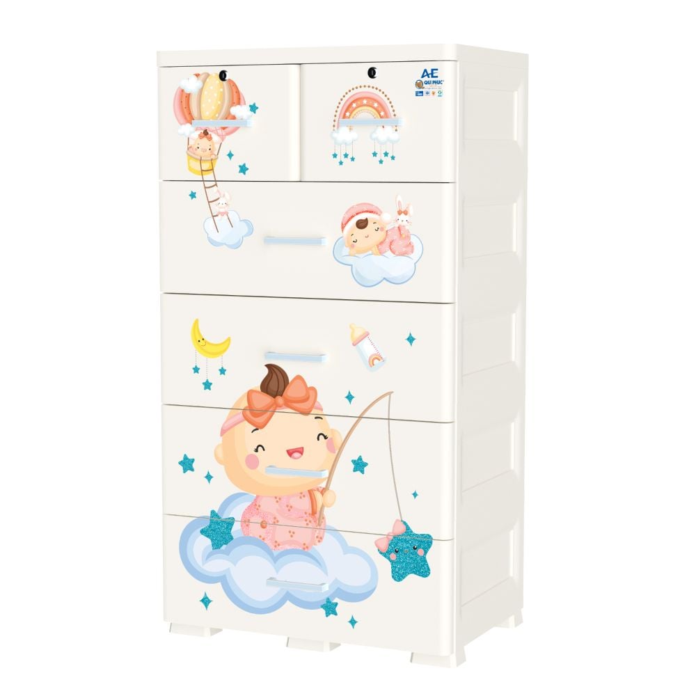  Tủ nhựa AE 5 tầng 