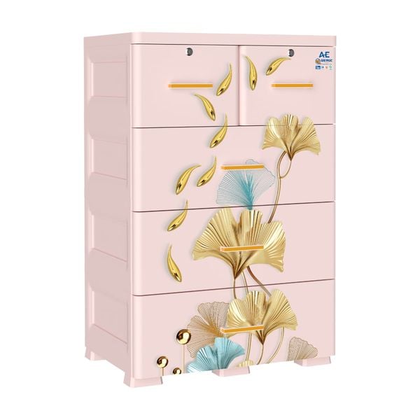 Tủ nhựa AE 4 tầng - Nội Ngoại Thất Inox Nhựa - Qui Phúc - quiphuc.com