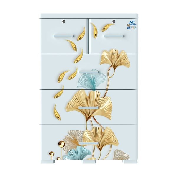 Tủ nhựa AE 4 tầng - Nội Ngoại Thất Inox Nhựa - Qui Phúc - quiphuc.com