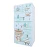 Tủ nhựa BITE 5 tầng - Nội Ngoại Thất Inox Nhựa - Qui Phúc - quiphuc.com