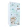 Tủ nhựa BITE 5 tầng - Nội Ngoại Thất Inox Nhựa - Qui Phúc - quiphuc.com