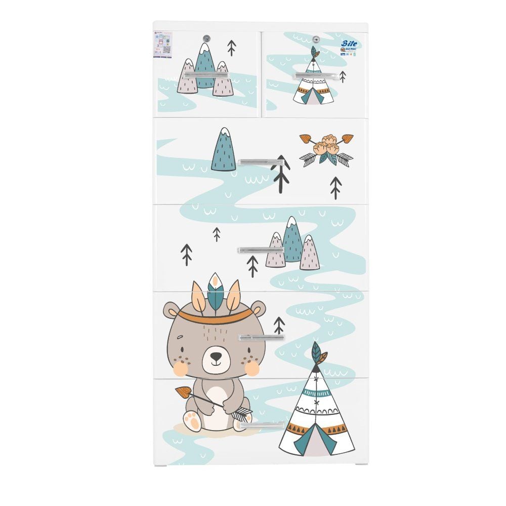  Tủ nhựa BITE 5 tầng 