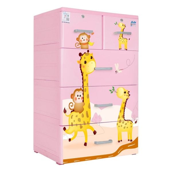 Tủ nhựa BITE 4 tầng - Nội Ngoại Thất Inox Nhựa - Qui Phúc - quiphuc.com
