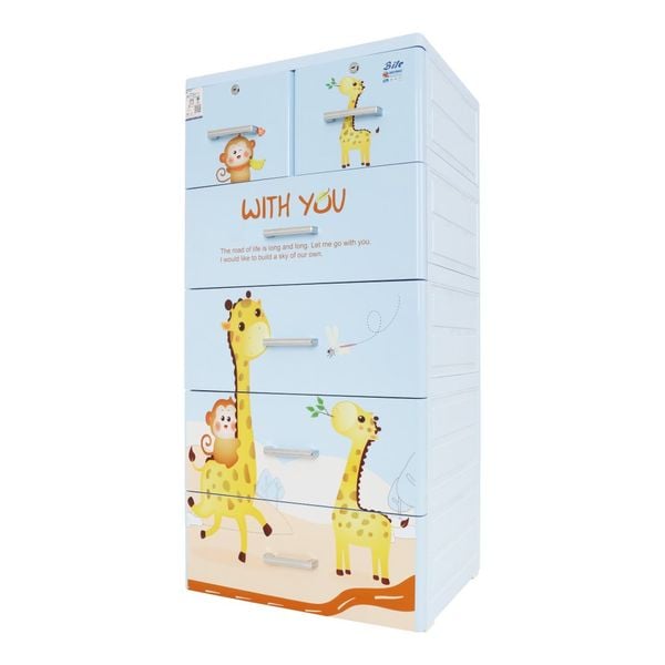 Tủ nhựa BITE 5 tầng - Nội Ngoại Thất Inox Nhựa - Qui Phúc - quiphuc.com