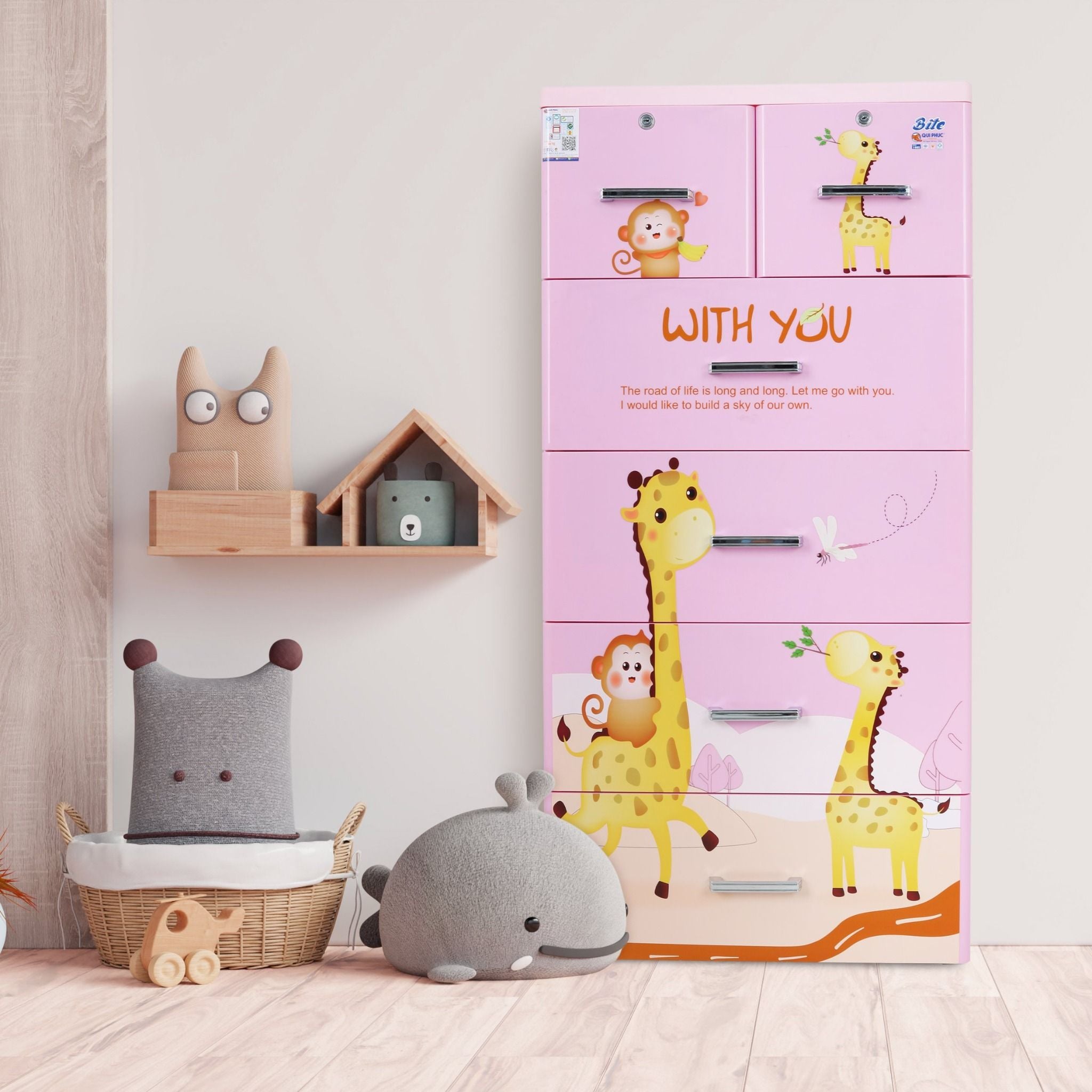  Tủ nhựa BITE 5 tầng 