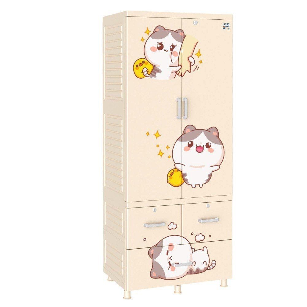  Tủ nhựa LOUIS 2 tầng 