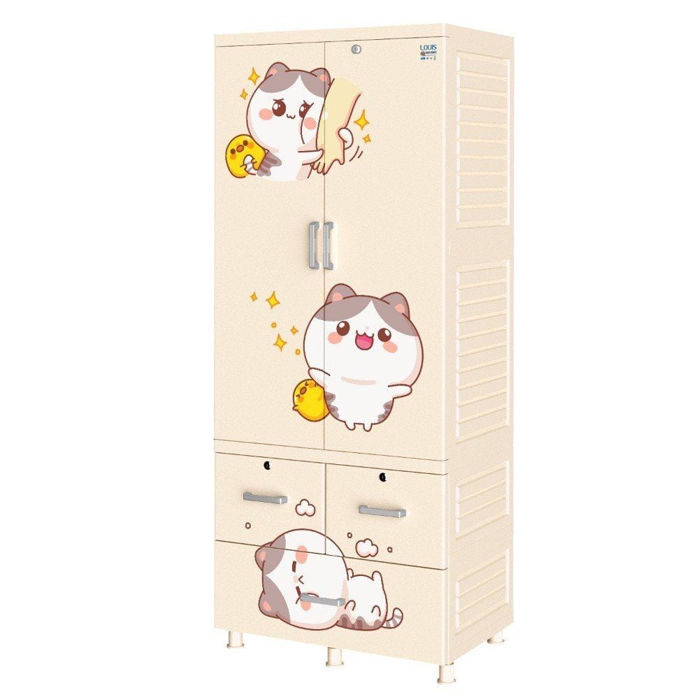  Tủ nhựa LOUIS 2 tầng 