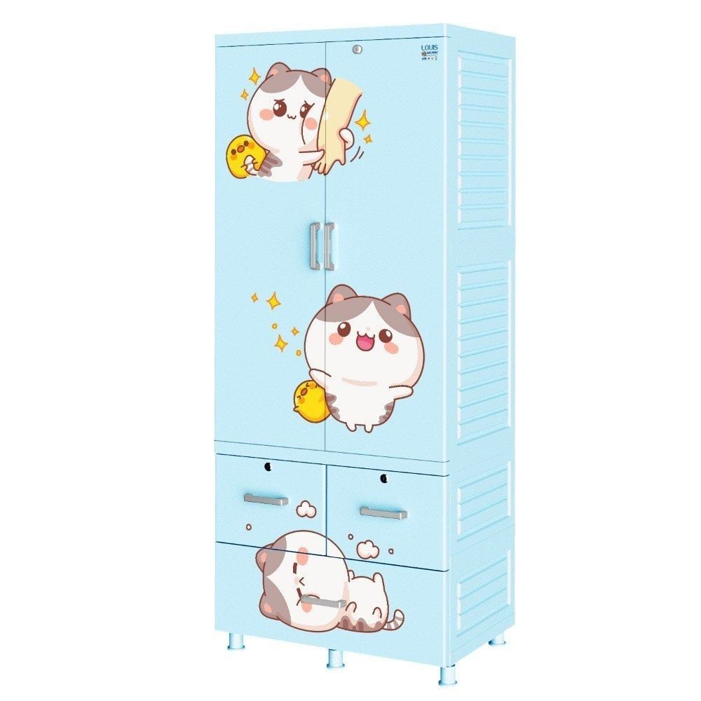  Tủ nhựa LOUIS 2 tầng 