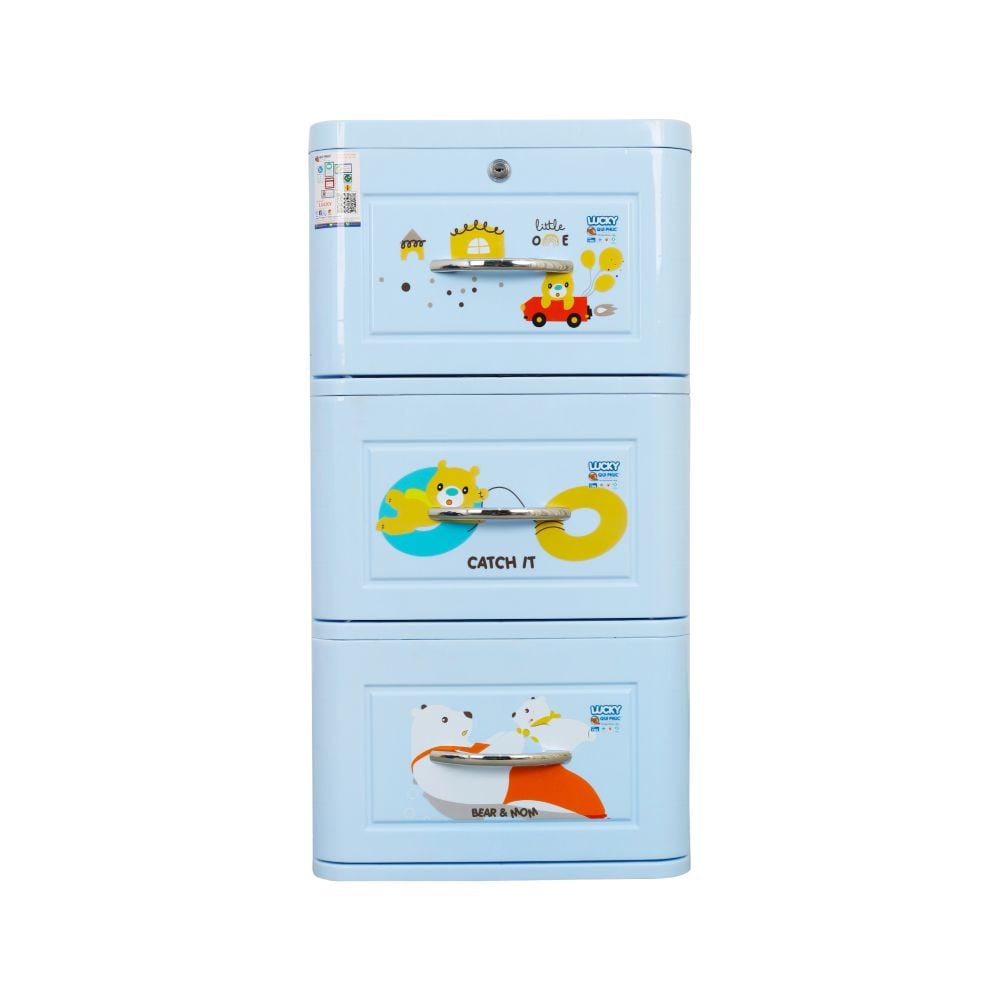  Tủ nhựa LUCKY 3 tầng 