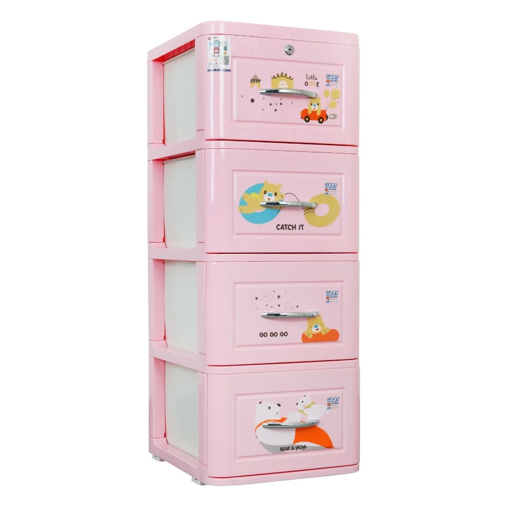  Tủ nhựa LUCKY 4 tầng 