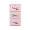 Tủ nhựa LUCKY 3 tầng - Nội Ngoại Thất Inox Nhựa - Qui Phúc - quiphuc.com