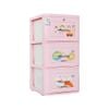 Tủ nhựa LUCKY 3 tầng - Nội Ngoại Thất Inox Nhựa - Qui Phúc - quiphuc.com